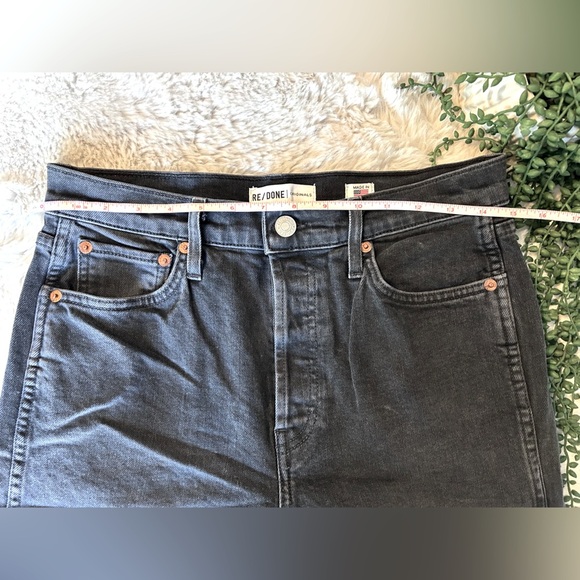 RE/DONE Originals Double Needle Long in Black Size 28 - Picture 5 of 9